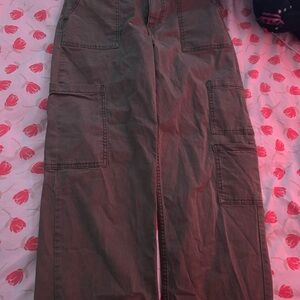 Olive Green Cargo Pants size m